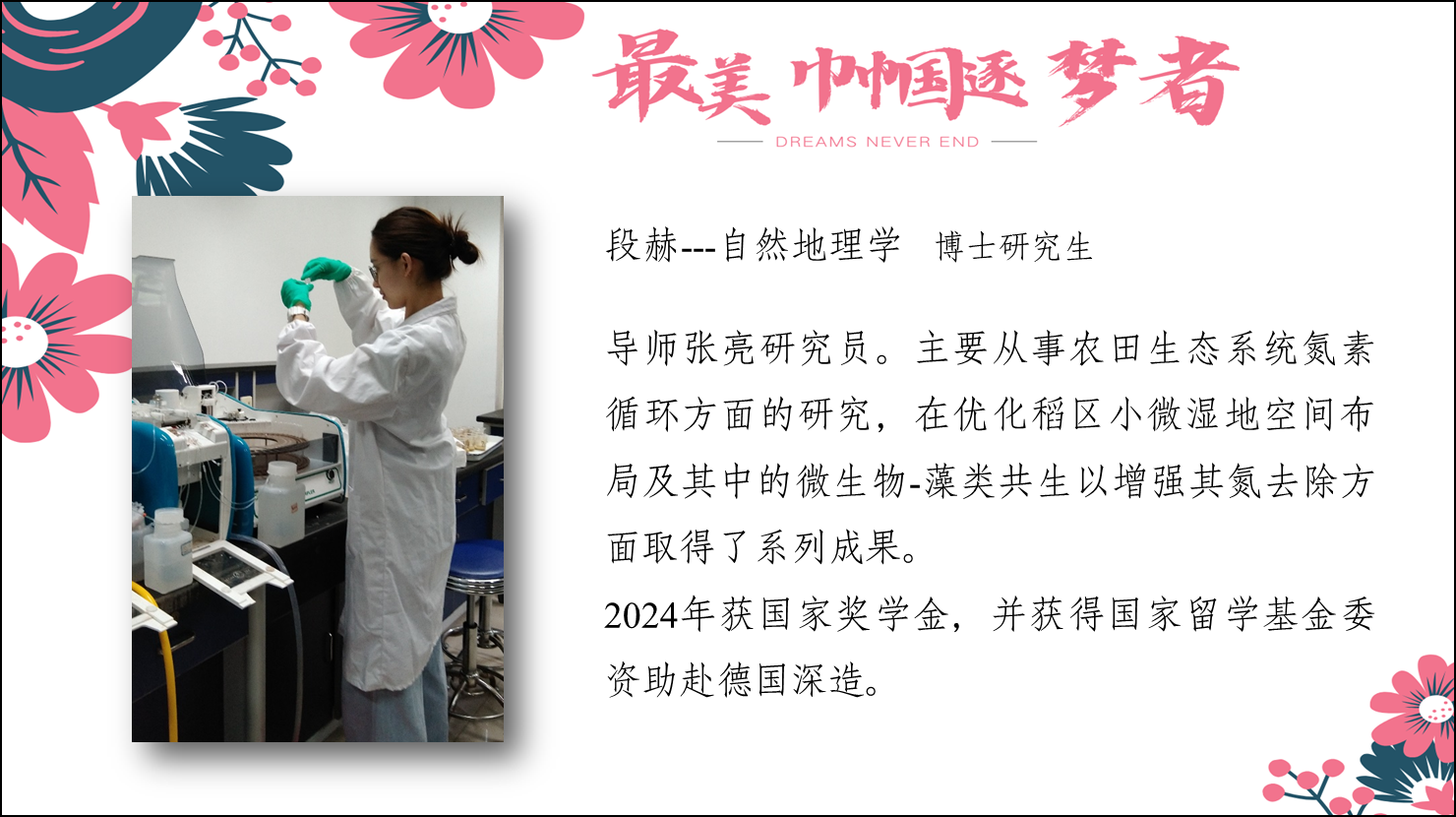 段赫--自然地理學(xué)?博士研究生